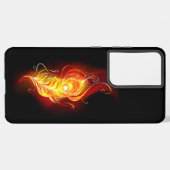 Feather Samsung Galaxy Hülle (Rückseite (Horizontal))