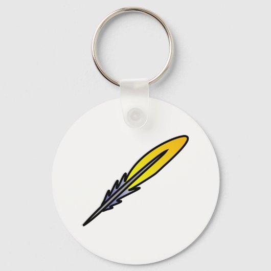 Feather Schlüsselanhänger (Vorderseite)