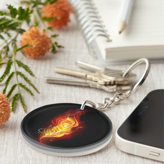 Feather Schlüsselanhänger (Vorderseite rechts)