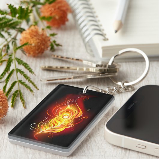 Feather Schlüsselanhänger (Vorderseite rechts)