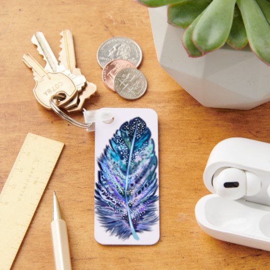 Feather Schlüsselanhänger - Benutzerdefinierte Far (Schreibtisch)