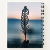 Feather Sea Mediation Notizblock (Rückseite)