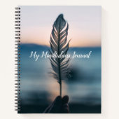 Feather Sea Mediation Notizblock (Vorderseite)