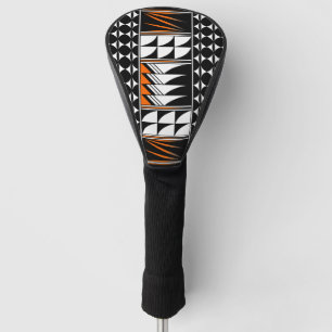 Feather Segen in Orange Golf Head Cover Headcover