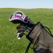Feather Segen in rosa Golf Head Cover Headcover (In SItu)
