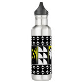 Feather Segnungen in Gelb Edelstahlflasche (Links)