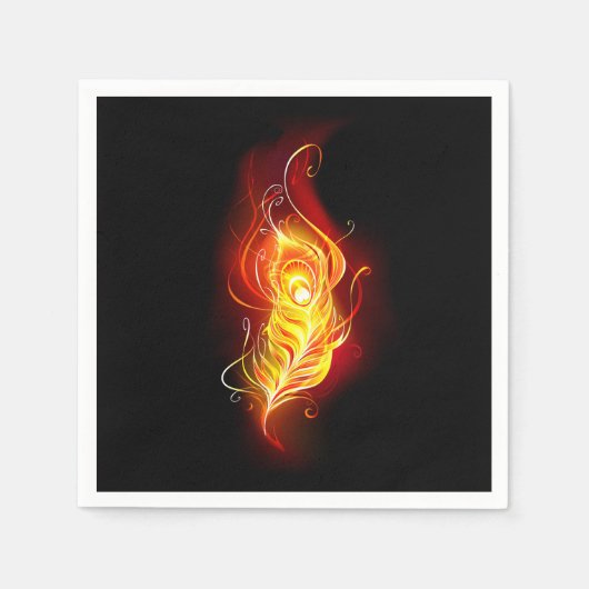 Feather Serviette (Vorderseite)