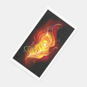 Feather Serviette (Ecke)