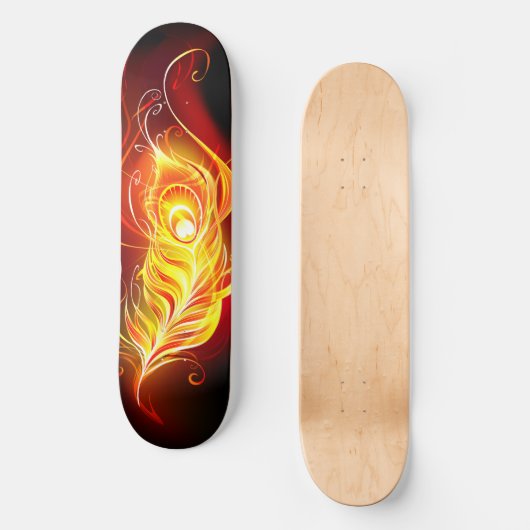 Feather Skateboard (Vorderseite)
