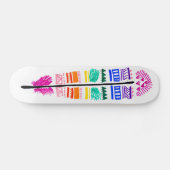 Feather Skateboard. Skateboard (Horizontal)
