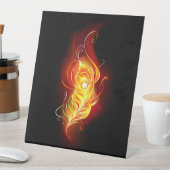 Feather Sockelschild (In Situ)