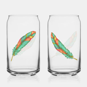 Feather Soda Glas