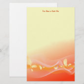 Feather Song Briefpapier (Vorne/Hinten)