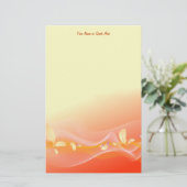 Feather Song Briefpapier (Stehend Vorderseite)