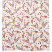 Feather Symphony Duschvorhang (Vorderseite)