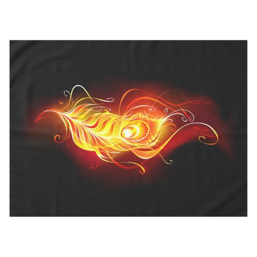 Feather Tischdecke (Vorderseite (Horizontal))