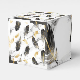 "Feather Touch Cube Geschenkboxen" Geschenkschachtel