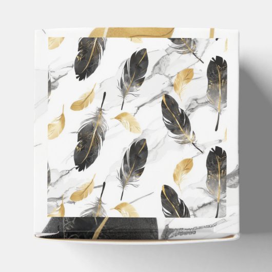 "Feather Touch Cube Geschenkboxen" Geschenkschachtel (Oben)