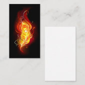 Feather Visitenkarte (Vorne/Hinten)