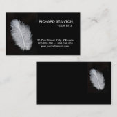 Feather Visitenkarte (Vorne/Hinten)