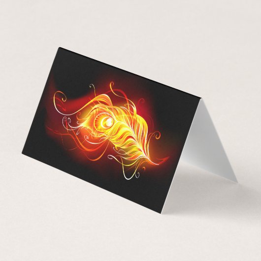 Feather Visitenkarten (Rückseite)