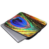Feather von Shirley Taylor Laptopschutzhülle (Vorne Knopf)