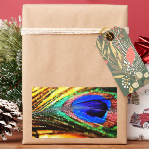 Feather von Shirley Taylor Rechteckiger Aufkleber