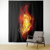 Feather Wandteppich (Beispiel)