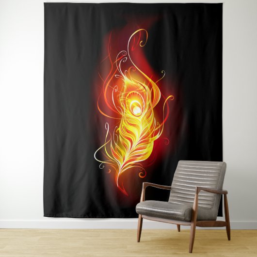 Feather Wandteppich (Beispiel)