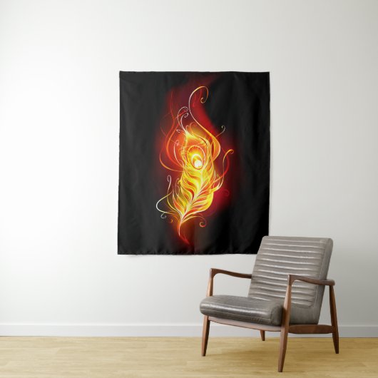 Feather Wandteppich (Beispiel)