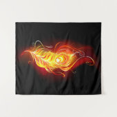 Feather Wandteppich (Vorderseite (Horizontal))