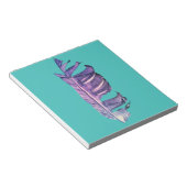 Feather zeichne originelle Kunstillustrierung Notizblock (angewinkelt)