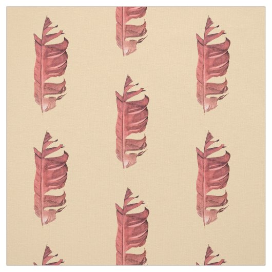 Feather zeichne originelle Kunstillustrierung Stoff (Muster)