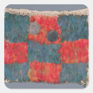 Feathercape Quadratischer Aufkleber