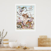 featherdancerdigital-rgb poster (Küche)