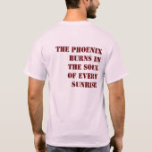 Feathered Angels Wings Long Sleeve T-Shirt (Rückseite)