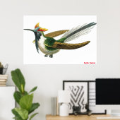Feathered Bird Poster (Heimbüro)