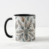Feathered-Blume Tasse (Links)