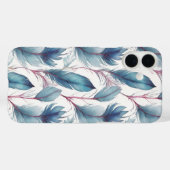 Feathered Case-Mate iPhone Hülle (Rückseite (Horizontal))