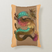 Feathered Dragon Dekokissen (Vorderseite(Vertikal))