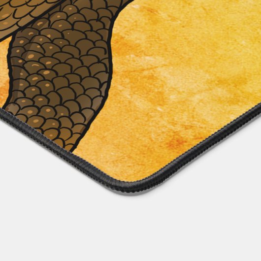 Feathered Dragon Schreibtischunterlage (Ecke)