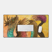 Feathered Dragon Schreibtischunterlage (Tastatur & Maus)