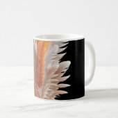 Feathered Duality Balance of Light Amber & Ivory S Kaffeetasse (VorderseiteRechts)