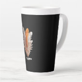 Feathered Duality Balance of Light Amber & Ivory S Milchtasse (Rechte Ecke)