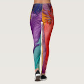 Feathered Elegance Leggings" Leggings (Rückseite)