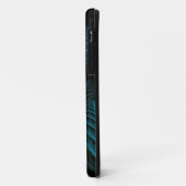 Feathered Fraktal Art Design Case-Mate iPhone Hülle (Hinten/Links)