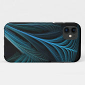 Feathered Fraktal Art Design Case-Mate iPhone Hülle (Rückseite (Horizontal))