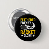 Feathered Frenzy, Racket Glory! Badminton Player S Button (Vorne & Hinten)