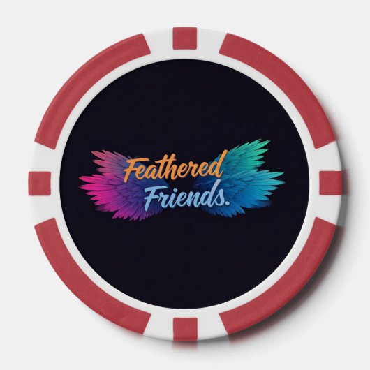 Feathered Friends Pokerchips (Vorderseite)