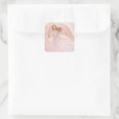 Feathered Friends Quadratischer Aufkleber (Tasche)